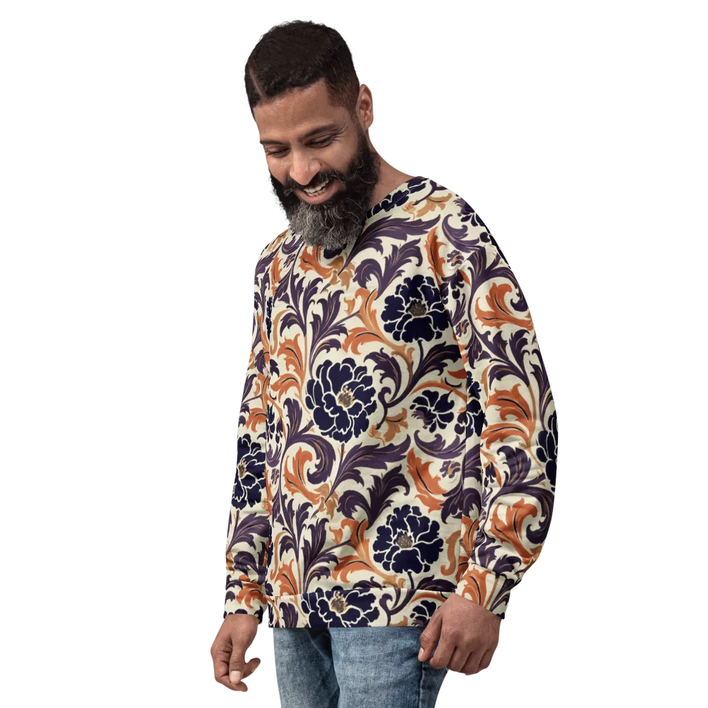 Copper Nocturne on Sweatshirt — Left Front