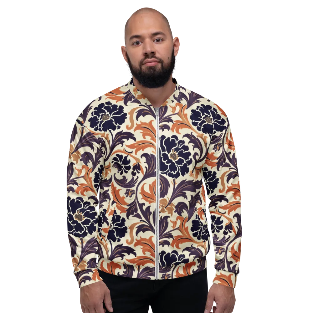 Copper Nocturne on Bomber Jacket — Front