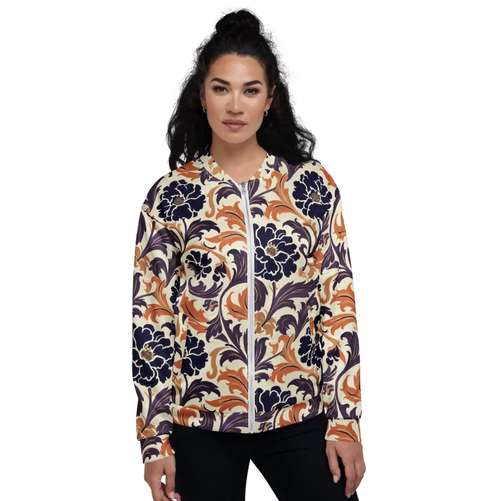 Copper Nocturne on Bomber Jacket — Front