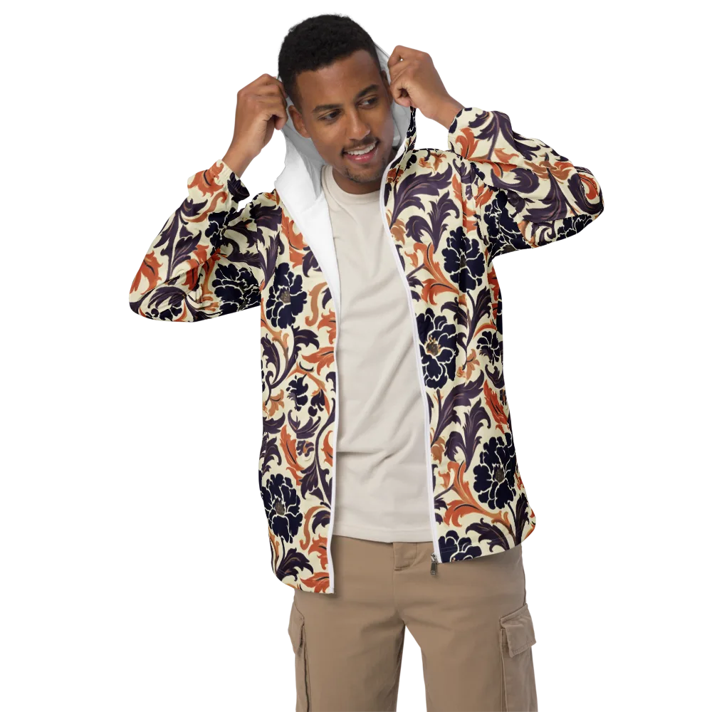 Copper Nocturne on Men's Windbreaker — Front