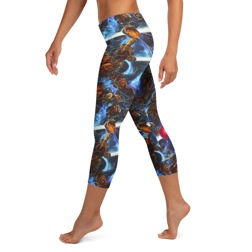 Pimenov's Cosmos on Capri Leggings — Left