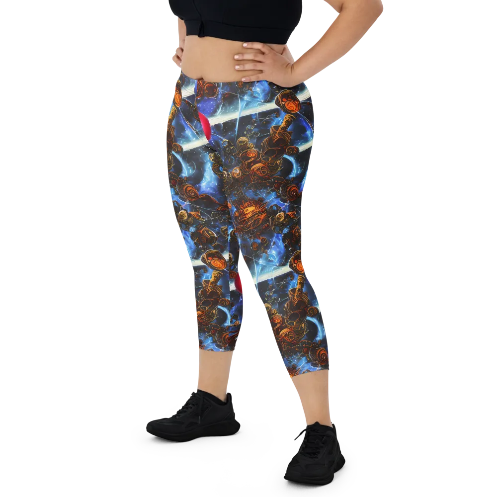 Pimenov's Cosmos on Capri Leggings — Front