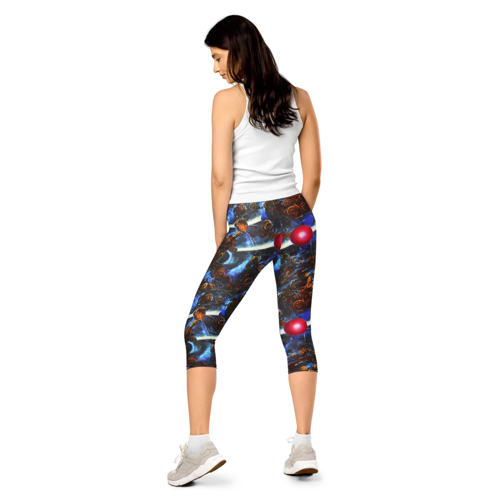 Pimenov's Cosmos on Capri Leggings — Back