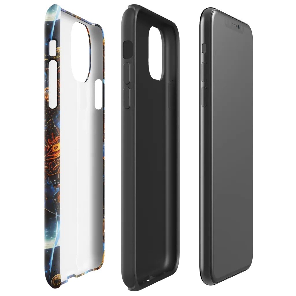 Pimenov's Cosmos on Tough Case for iPhone® — Right