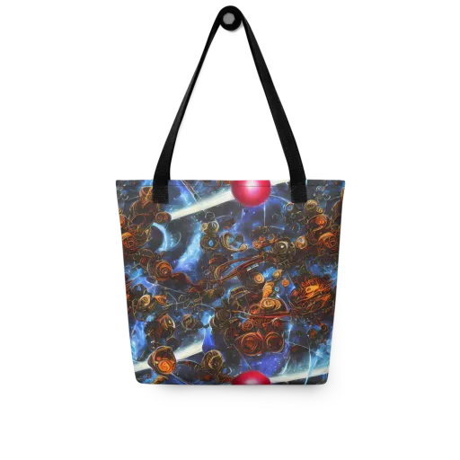 Pimenov's Cosmos on a Tote Bag