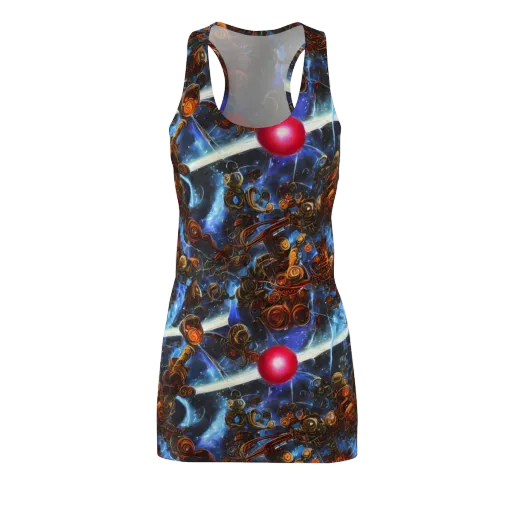 Pimenov's Cosmos on a Racerback Dress