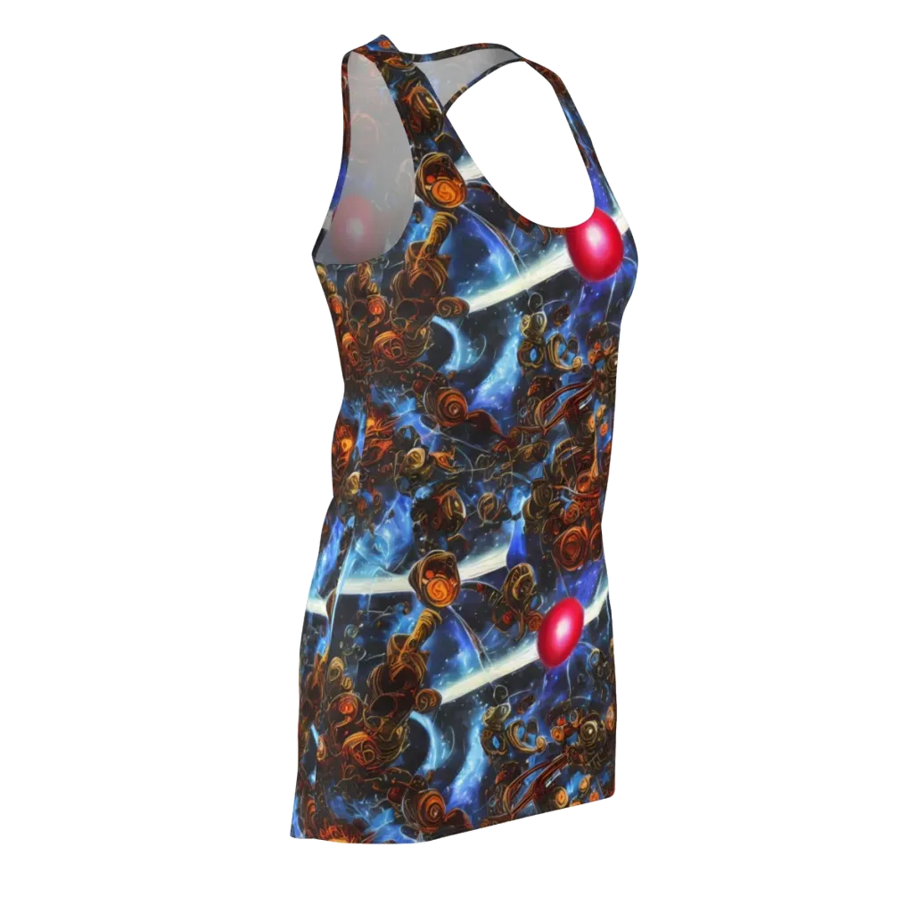 Pimenov's Cosmos on Racerback Dress — Front Side