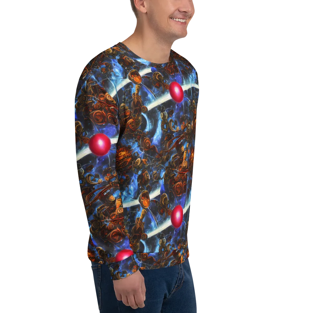 Pimenov's Cosmos on Sweatshirt — Right Front