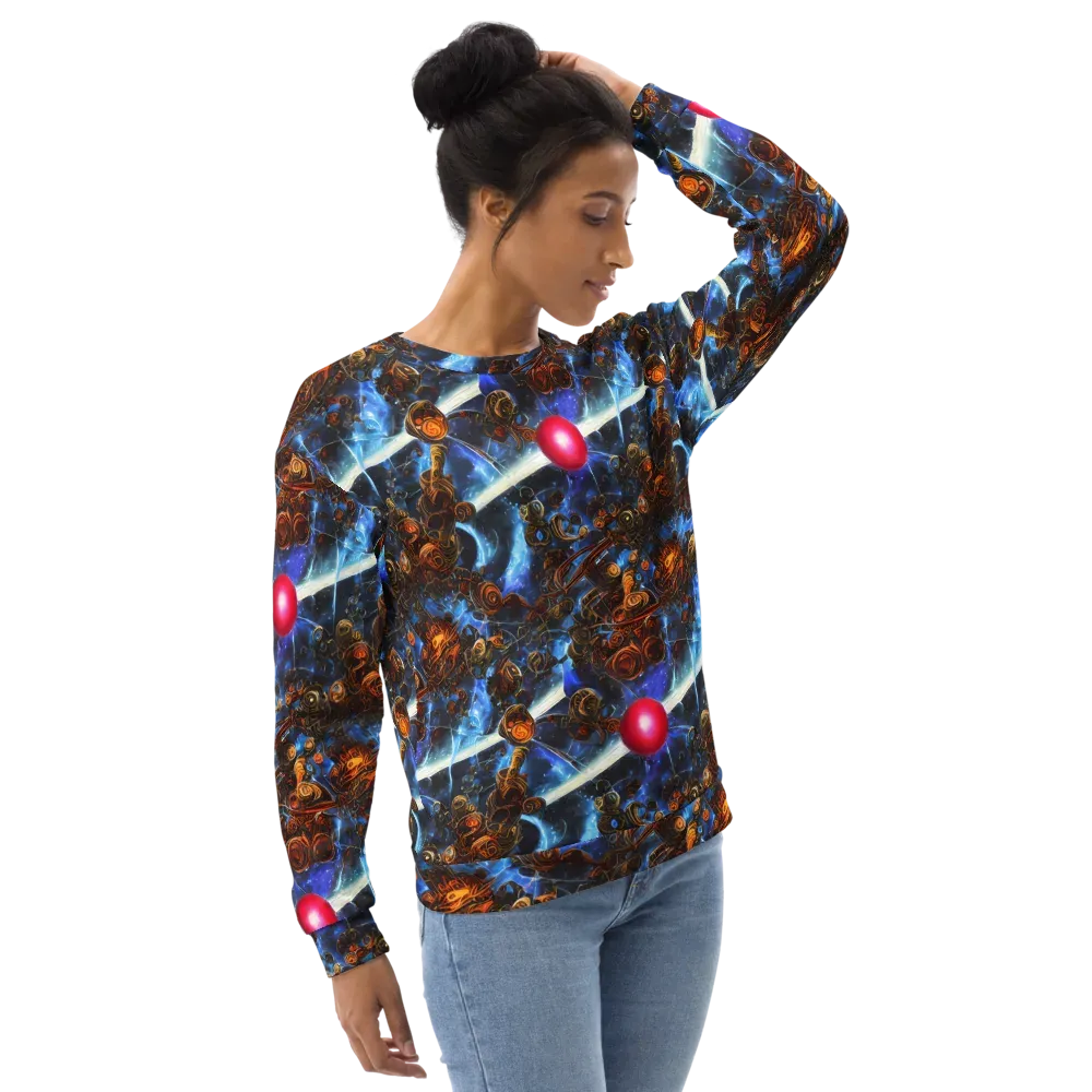 Pimenov's Cosmos on Sweatshirt — Right Front