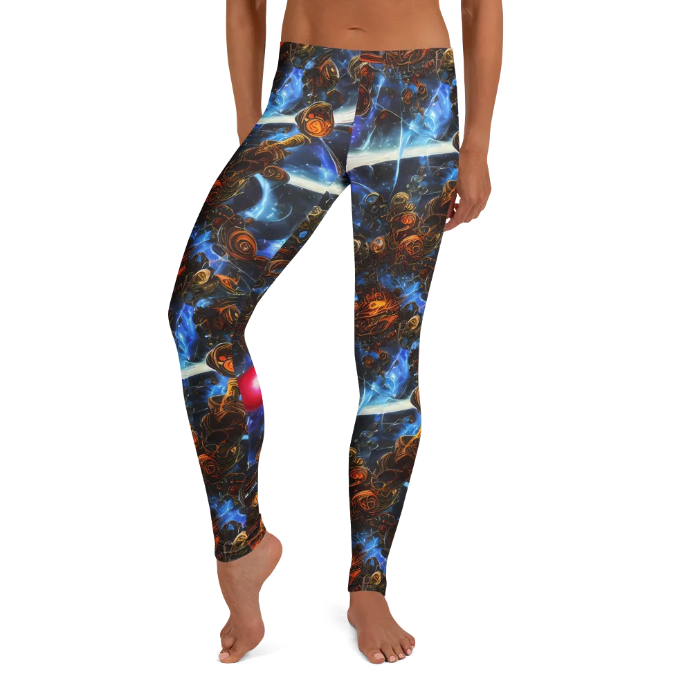 Pimenov's Cosmos on Leggings — Front