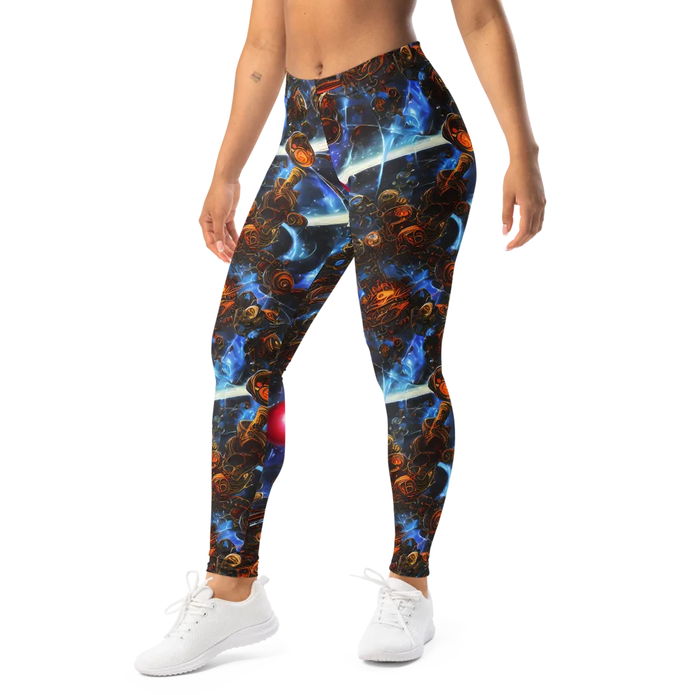 Pimenov's Cosmos on Leggings — Left Front