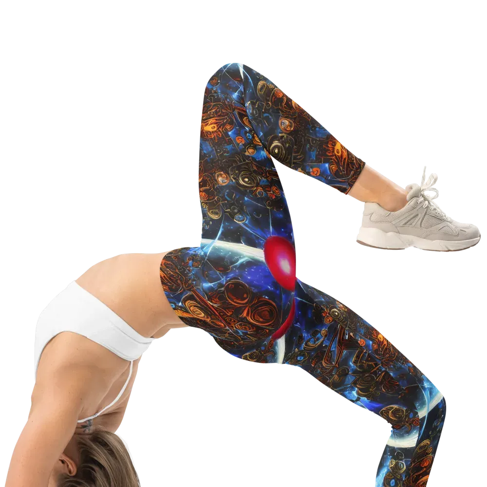 Pimenov's Cosmos on Leggings — Right