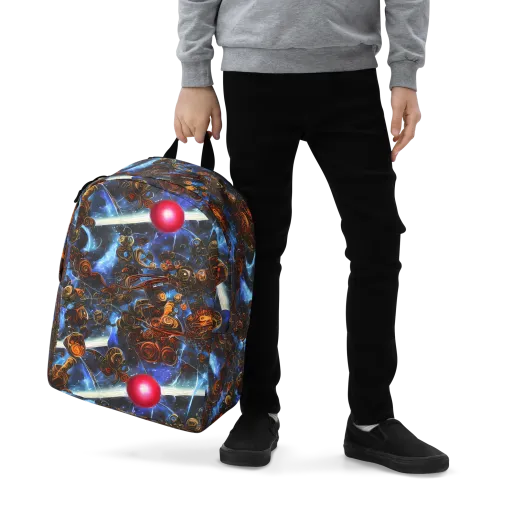 Pimenov's Cosmos on a Minimalist Backpack