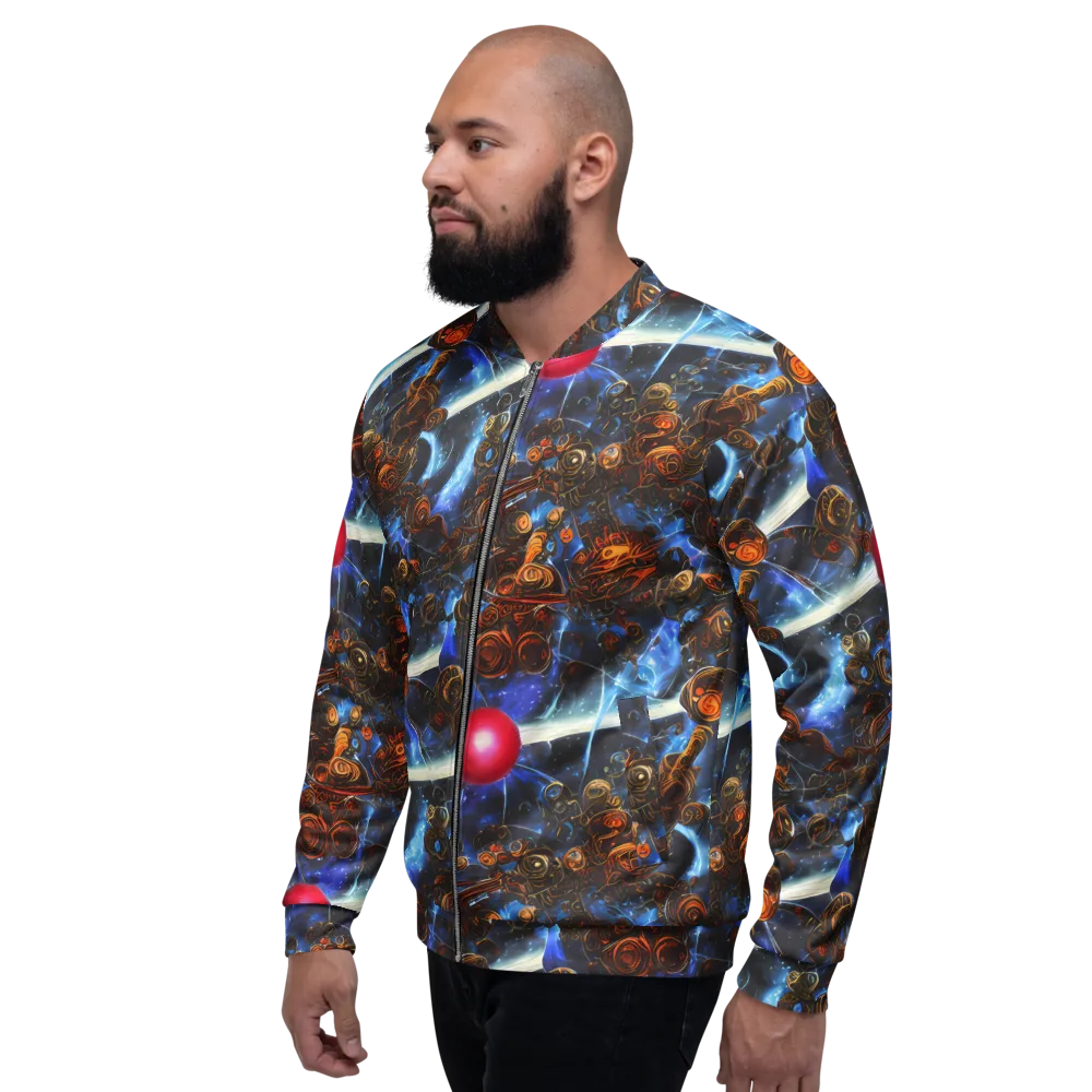 Pimenov's Cosmos on Bomber Jacket — Left