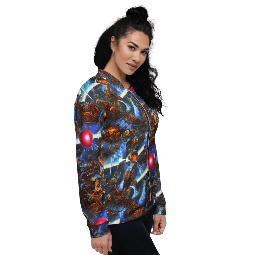 Pimenov's Cosmos on Bomber Jacket — Right