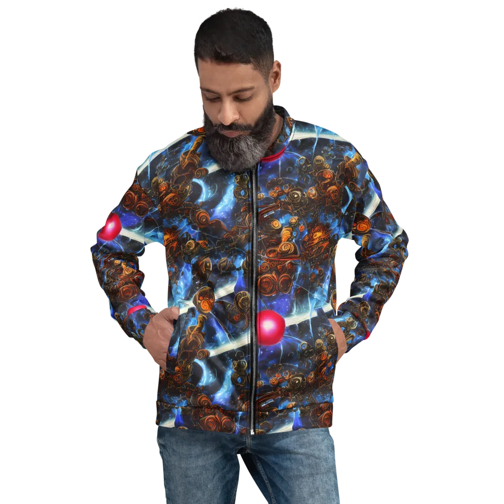 Pimenov's Cosmos on Bomber Jacket — Front