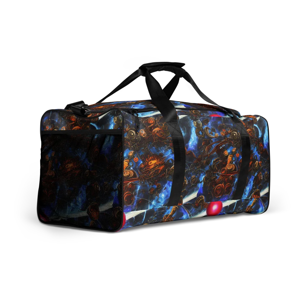Pimenov's Cosmos on Duffle Bag — Right Front