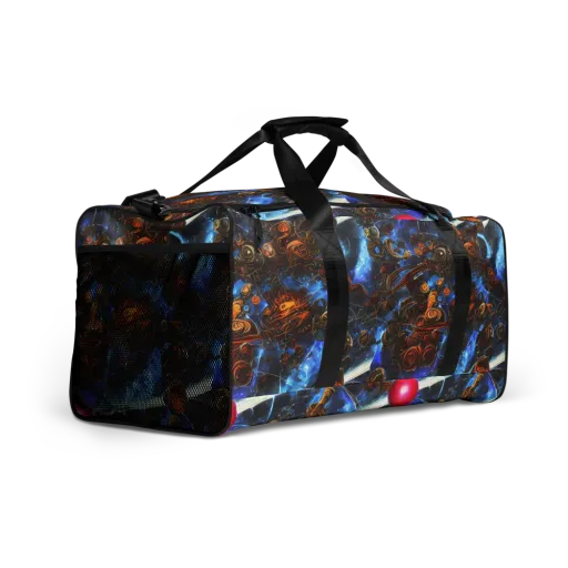 Pimenov's Cosmos on a Duffle Bag