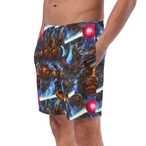 Pimenov's Cosmos on a Swim Trunks