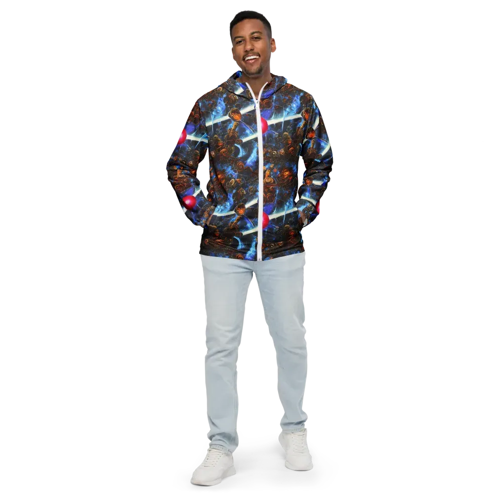 Pimenov's Cosmos on Men's Windbreaker — Front