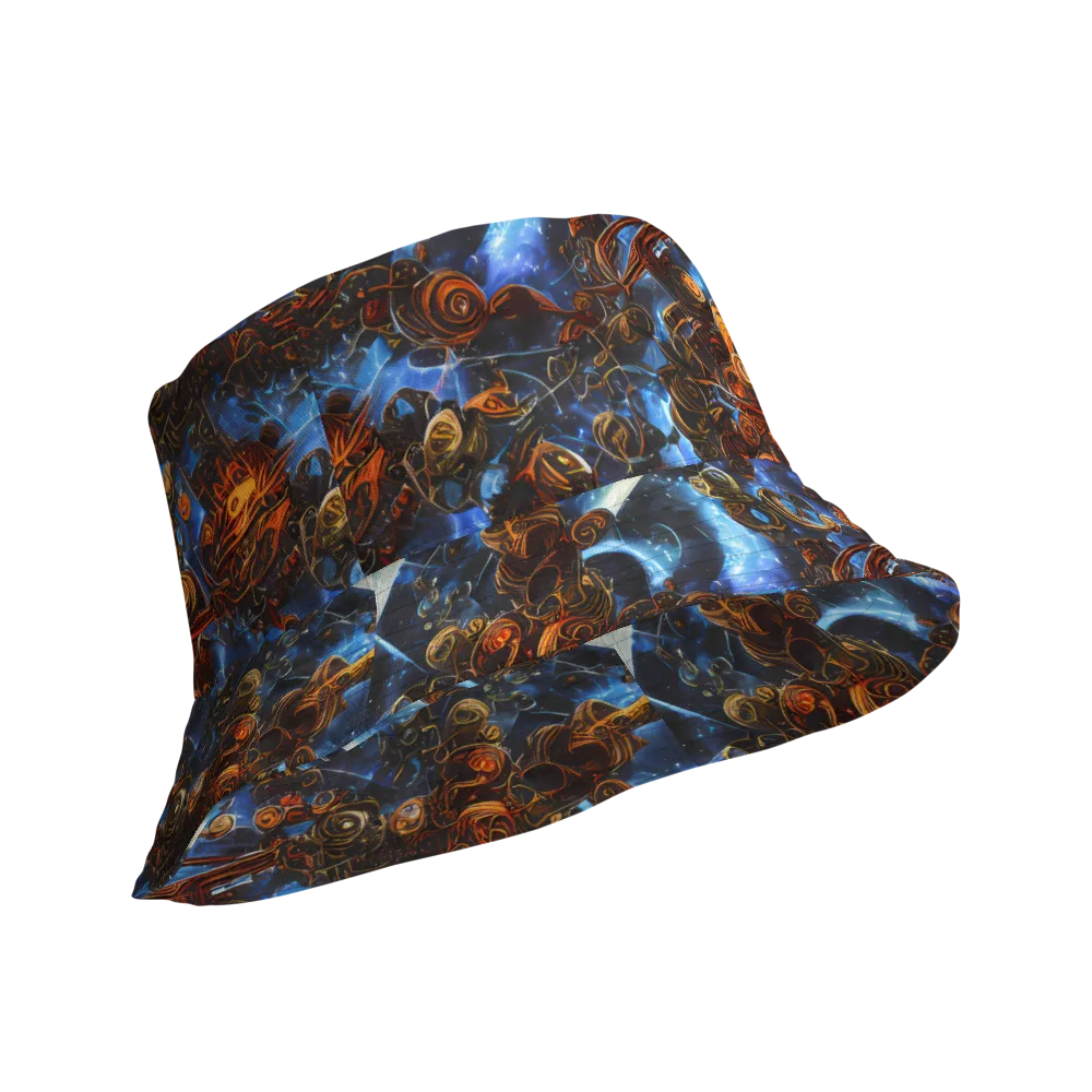 Pimenov's Cosmos on Reversible Bucket Hat — Product details Outside