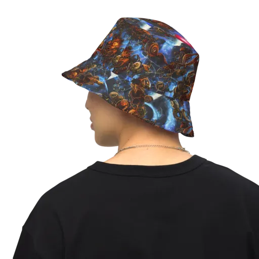 Pimenov's Cosmos on a Reversible Bucket Hat