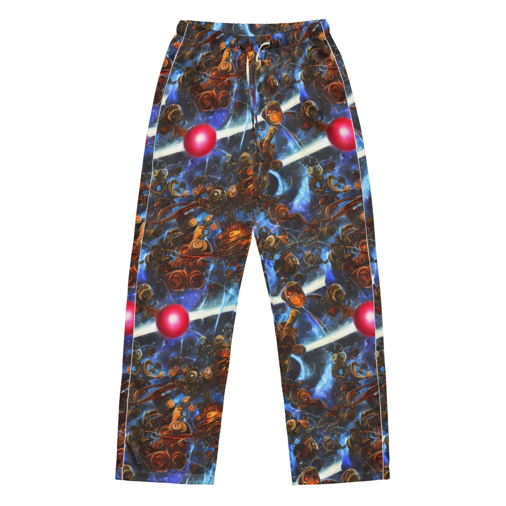 Pimenov's Cosmos on Women's Pajama Pants — Front