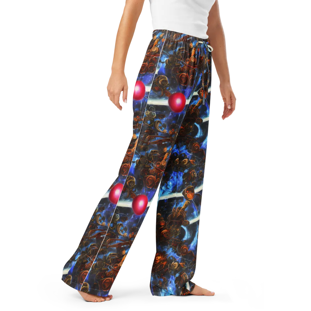 Pimenov's Cosmos on Women's Pajama Pants — Right Front