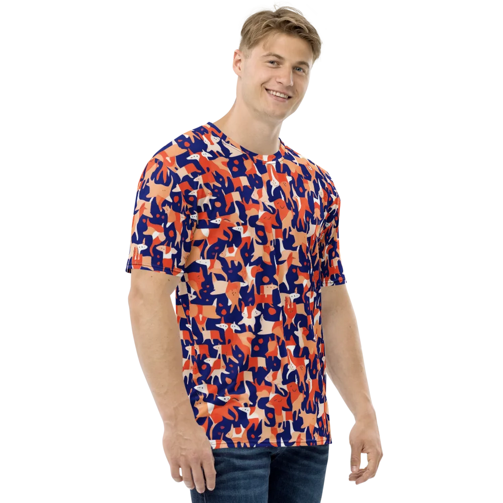 Foxfire Field on Men's Crew Neck T-Shirt — Right