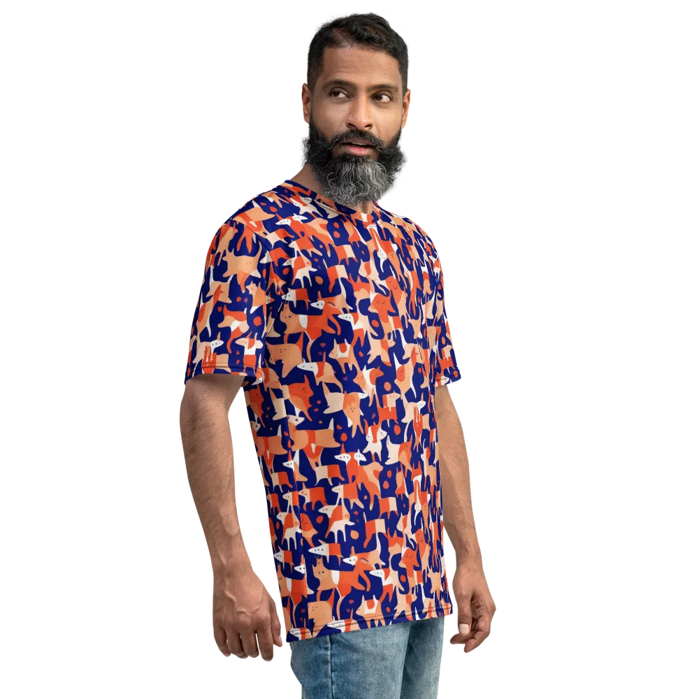 Foxfire Field on Men's Crew Neck T-Shirt — Right