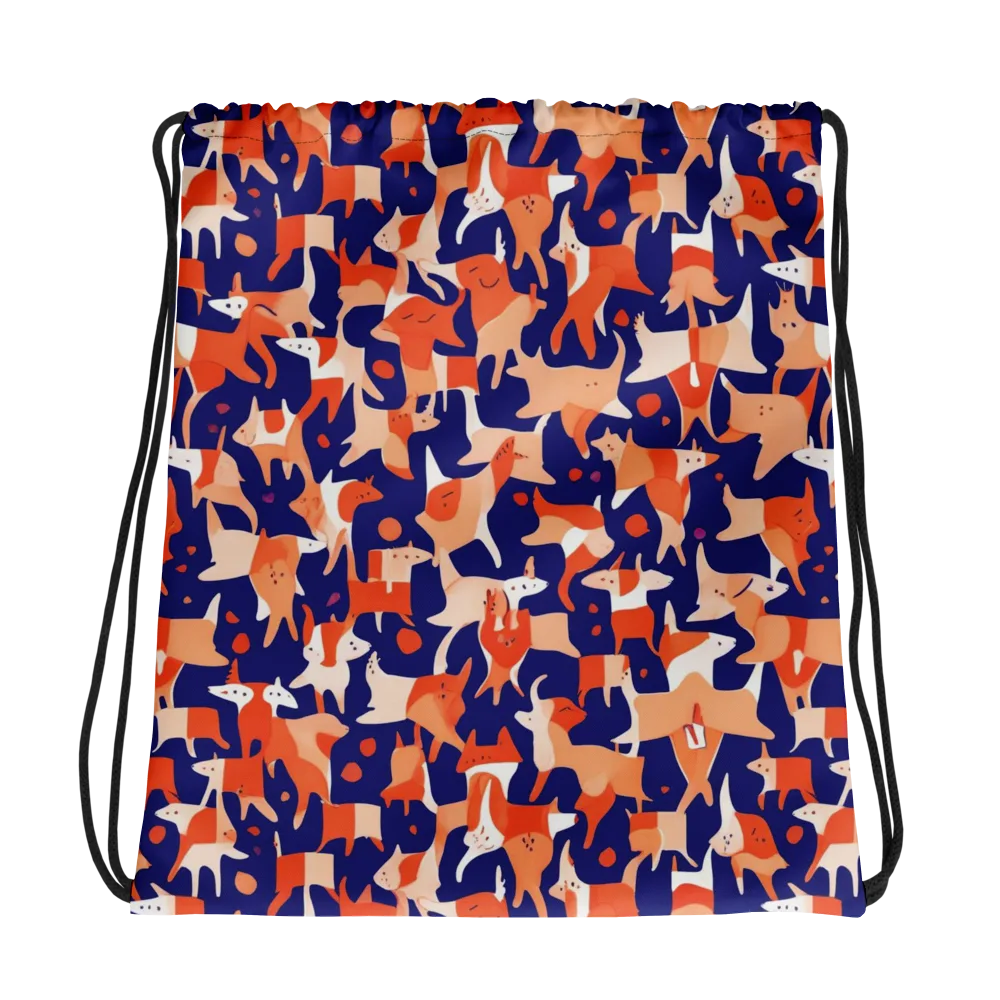 Foxfire Field on Drawstring Bag — Photo