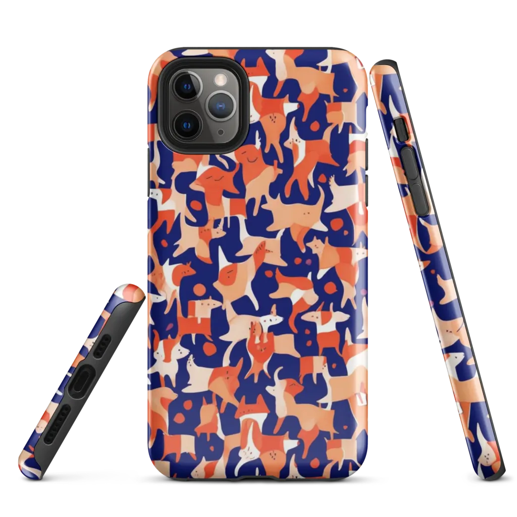 Foxfire Field on Tough Case for iPhone® — Front