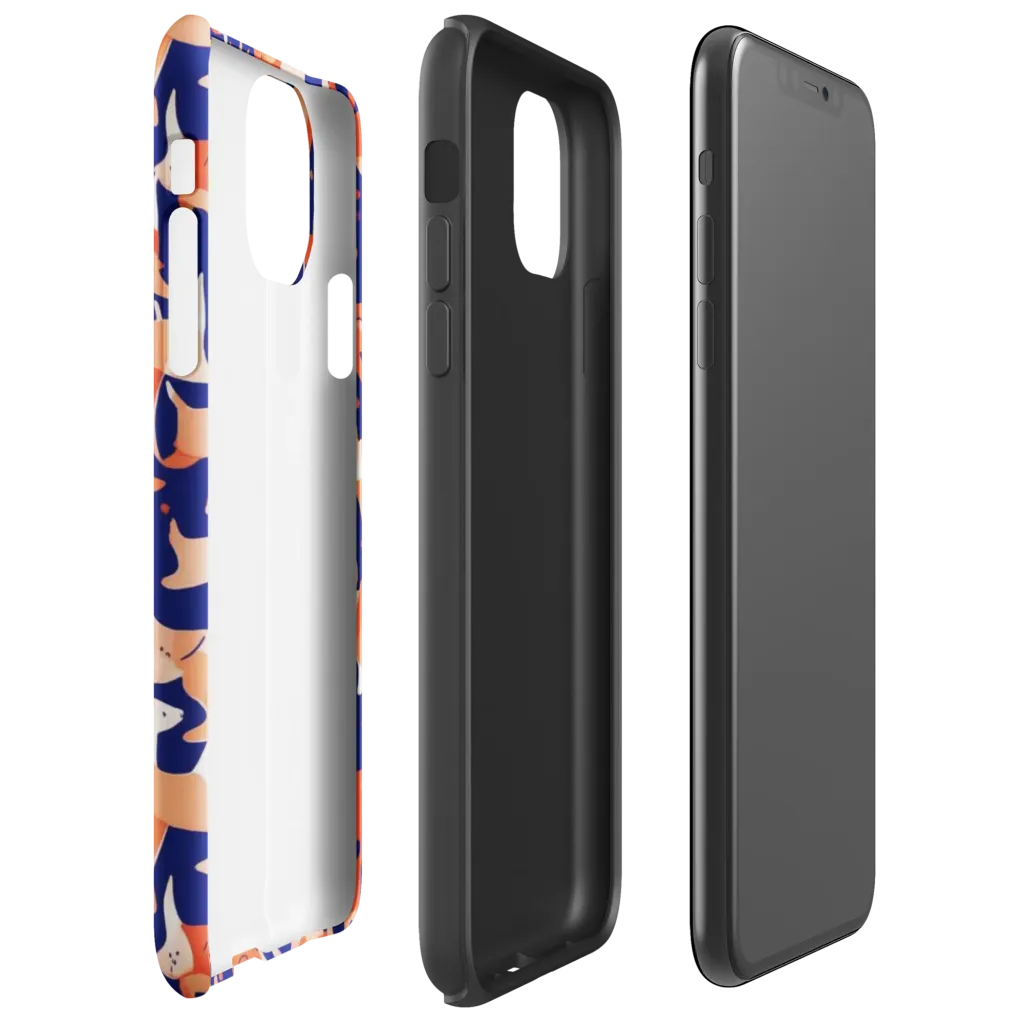 Foxfire Field on Tough Case for iPhone® — Right