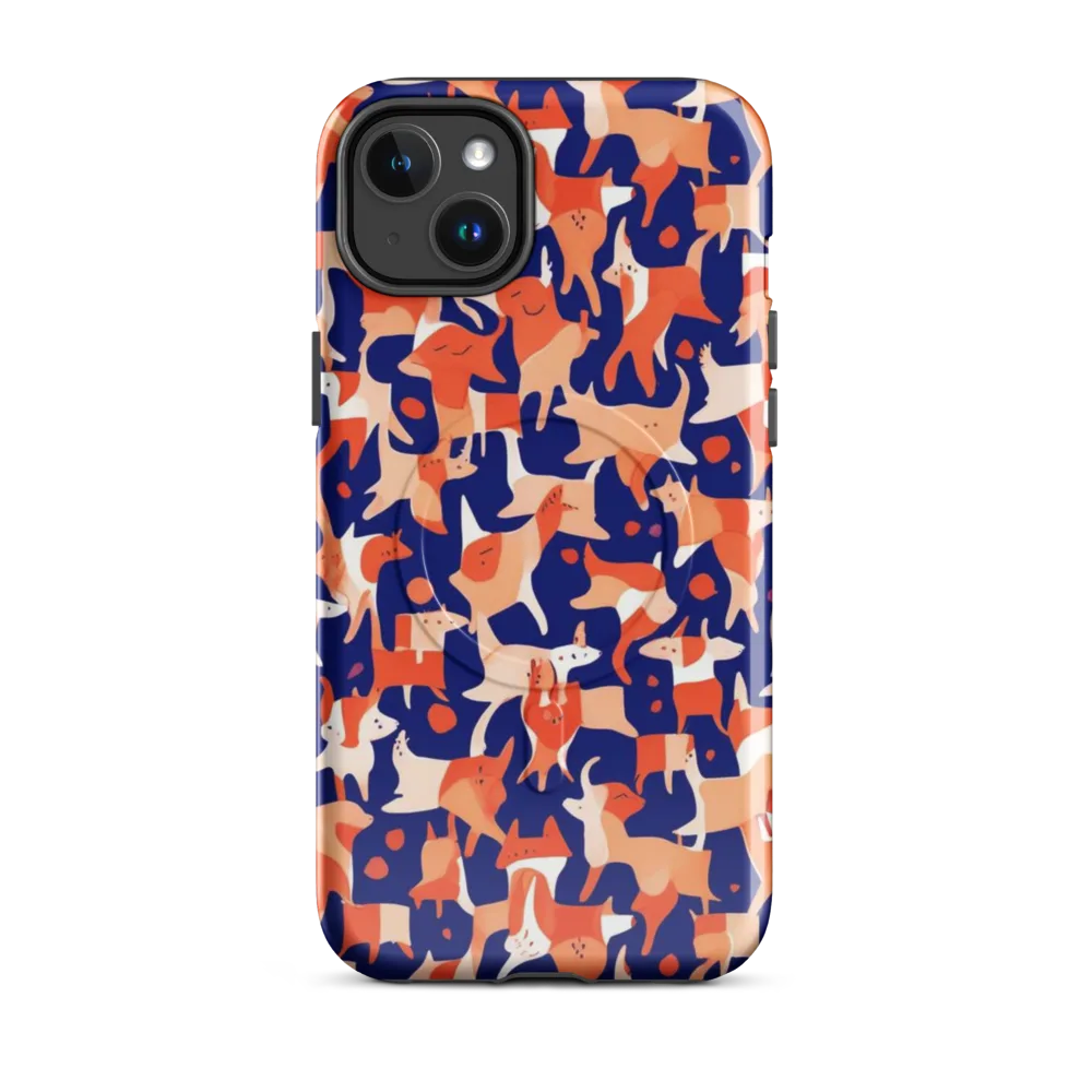 Foxfire Field on MagSafe Tough Case for iPhone® — Front