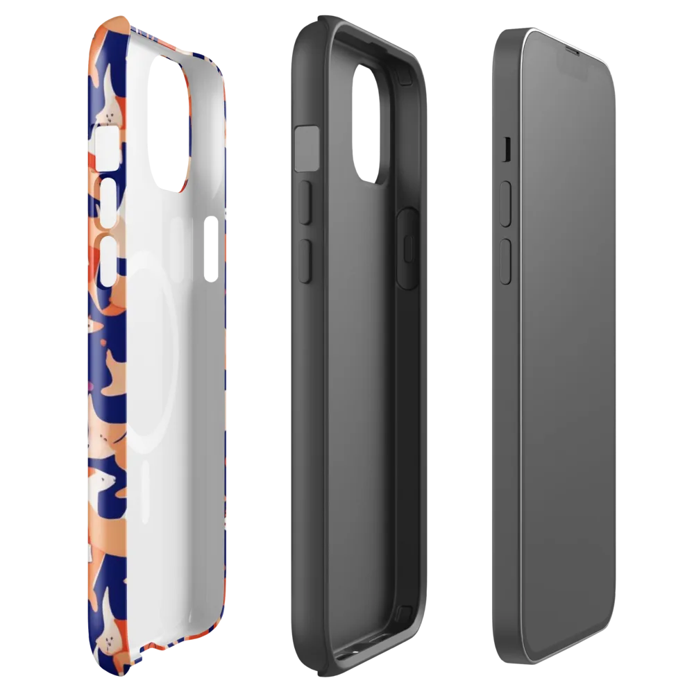 Foxfire Field on MagSafe Tough Case for iPhone® — Front