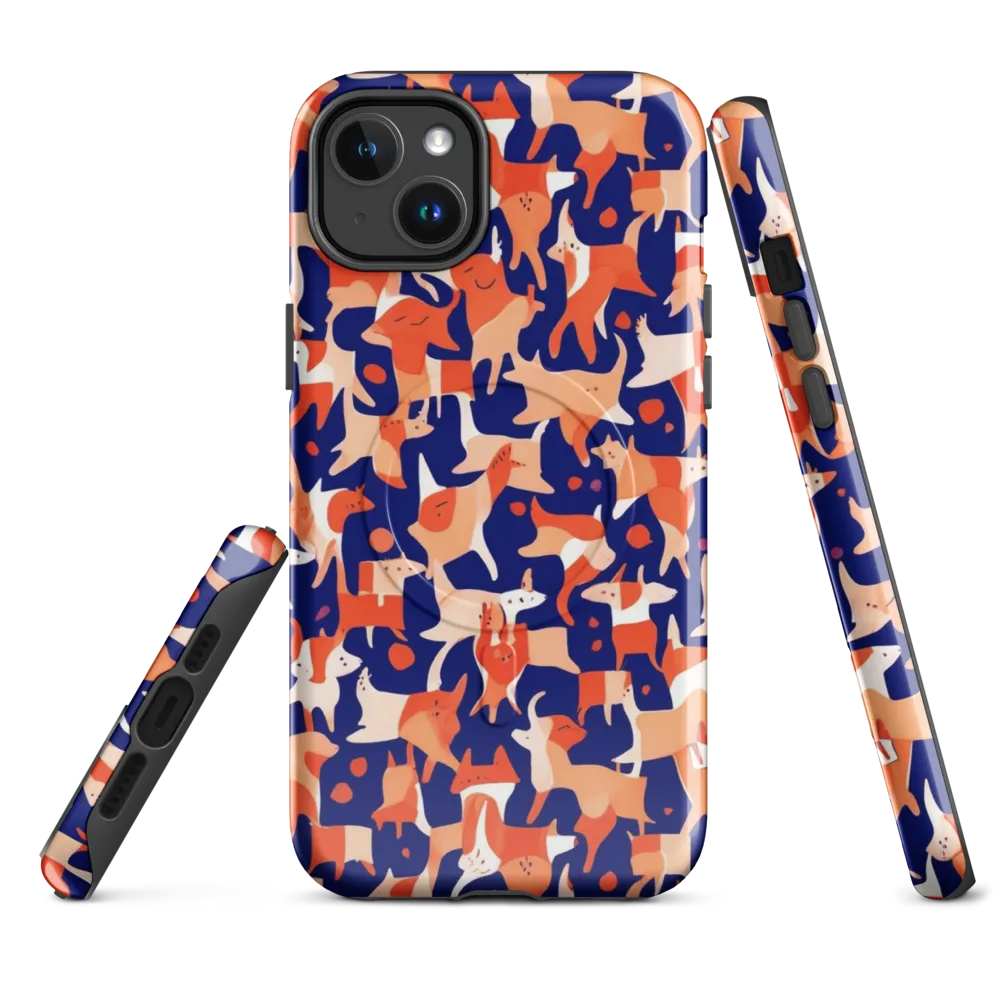 Foxfire Field on MagSafe Tough Case for iPhone® — Front