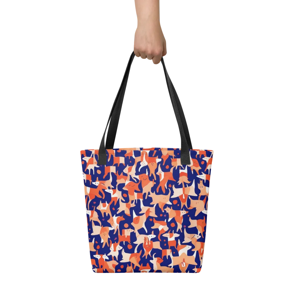 Foxfire Field on Tote Bag — Front