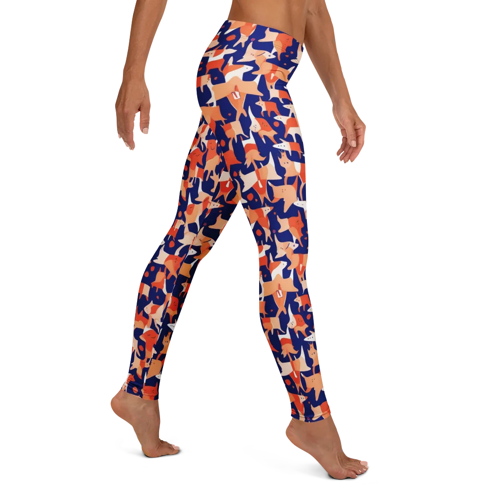 Foxfire Field on Leggings — Right