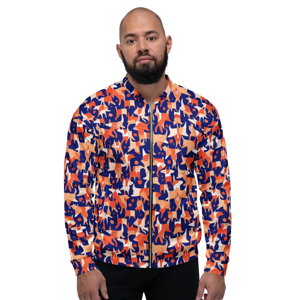 Foxfire Field on Bomber Jacket — Front