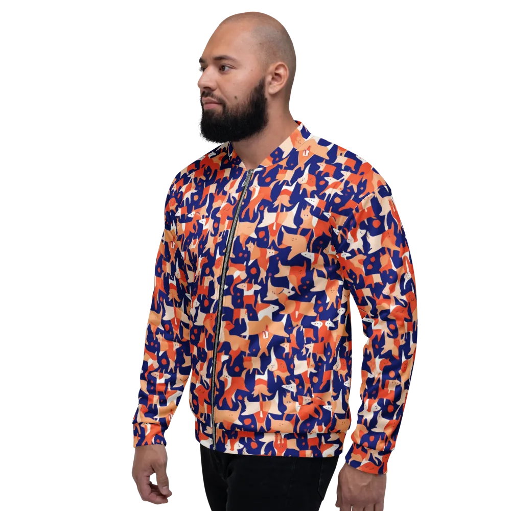 Foxfire Field on Bomber Jacket — Left
