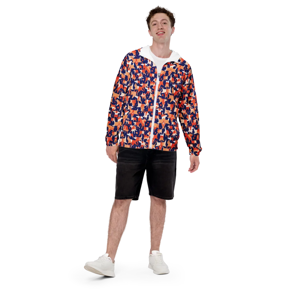 Foxfire Field on Men's Windbreaker — Front