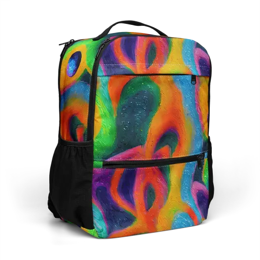 Jewel Jumble on a Utility Backpack
