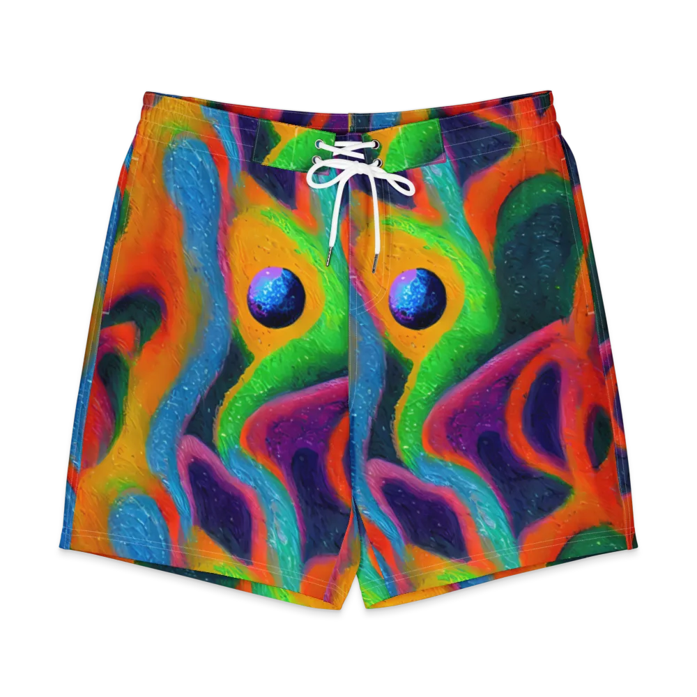 Jewel Jumble on Men's Board Shorts — Front