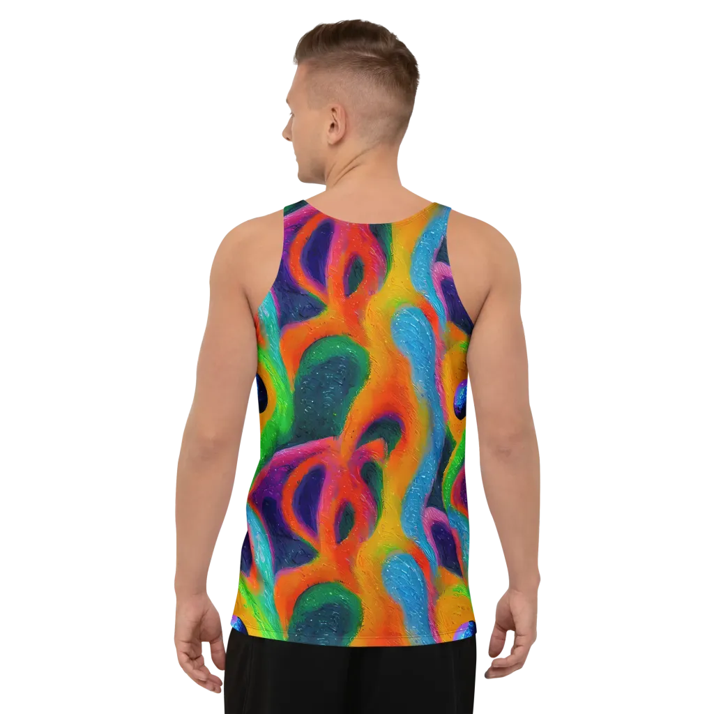 Jewel Jumble on Men's Tank Top — Back