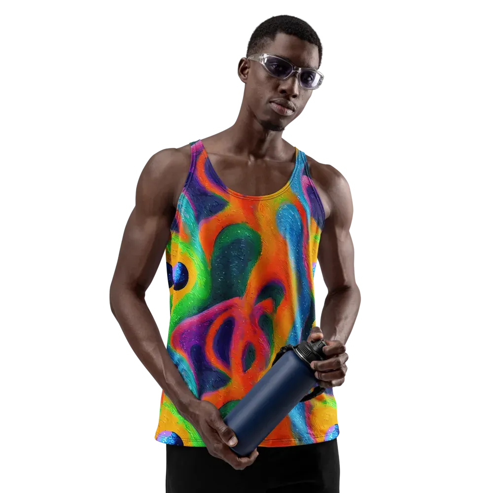 Jewel Jumble on Men's Tank Top — Front