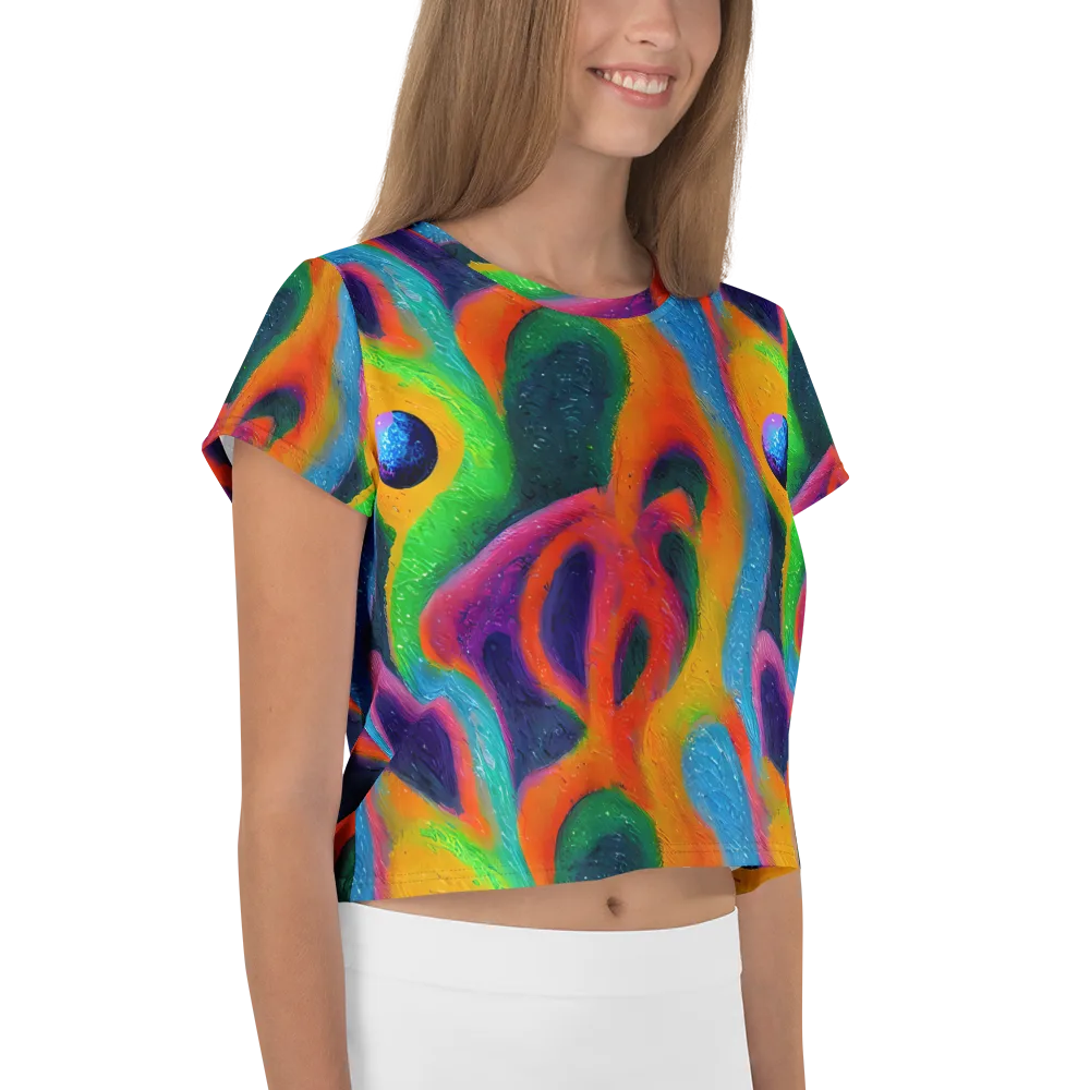 Jewel Jumble on Crop Tee — Right