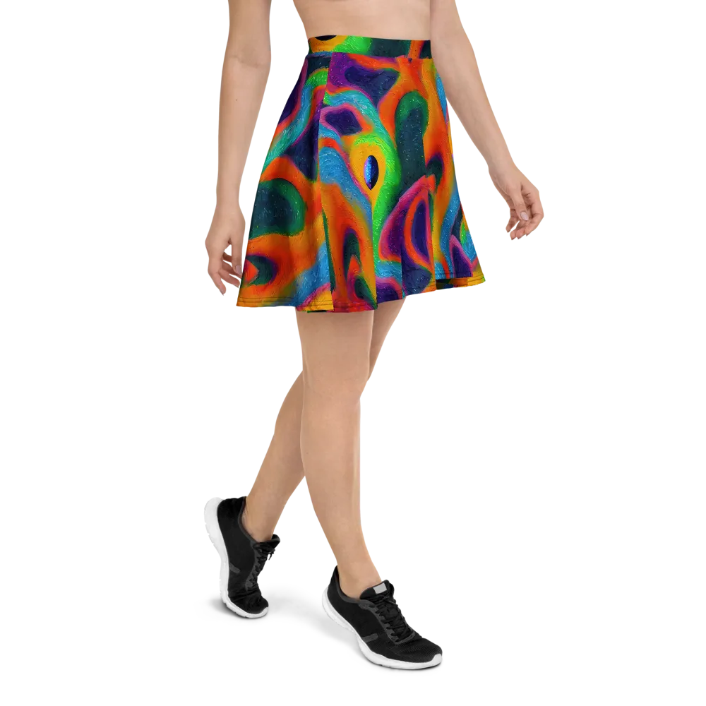 Jewel Jumble on Skater Skirt — Right
