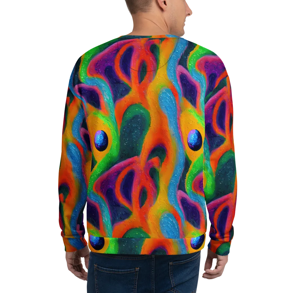 Jewel Jumble on Sweatshirt — Back
