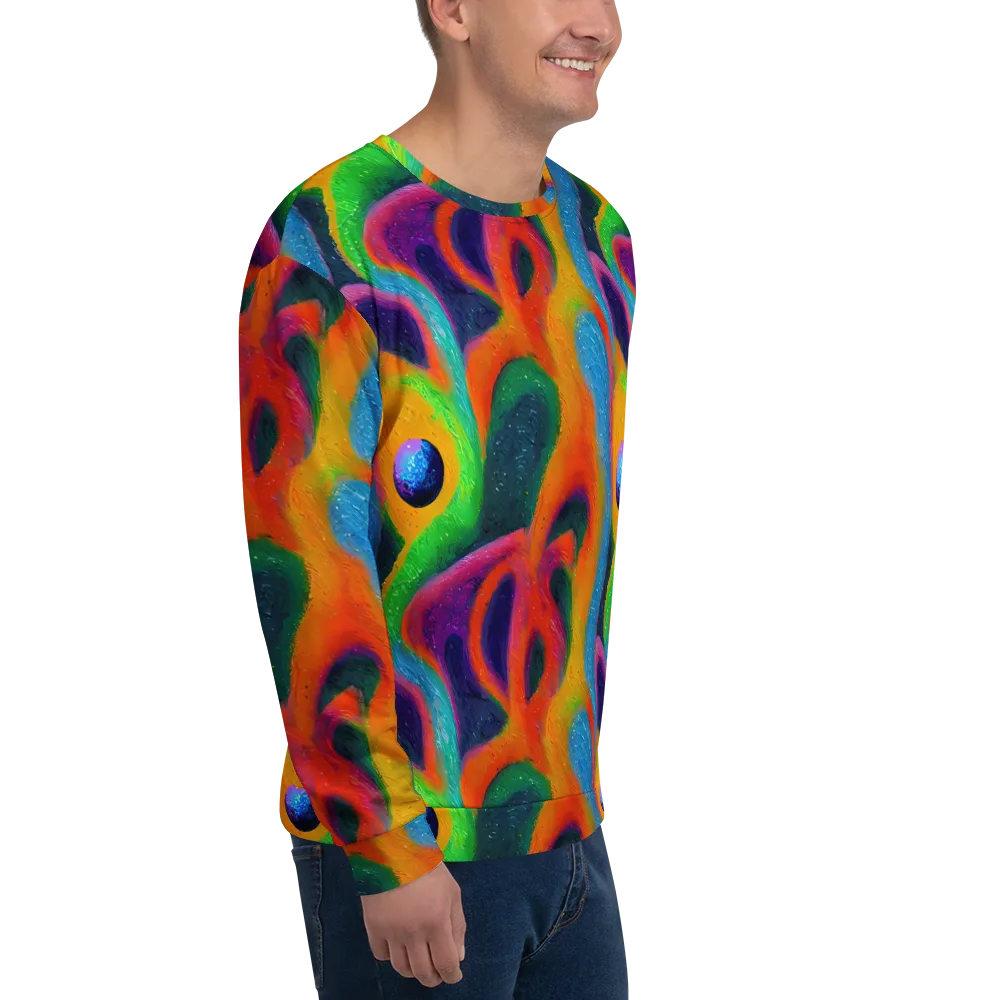 Jewel Jumble on Sweatshirt — Right Front