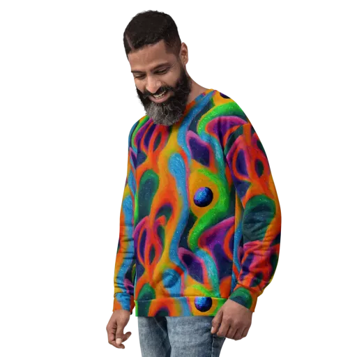 Jewel Jumble on a Sweatshirt